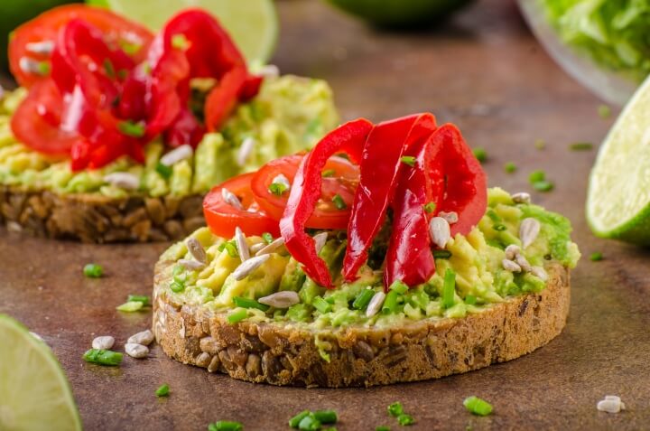 vigan avocado toast