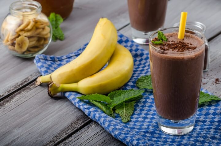 vigan chocolate banana smoothie