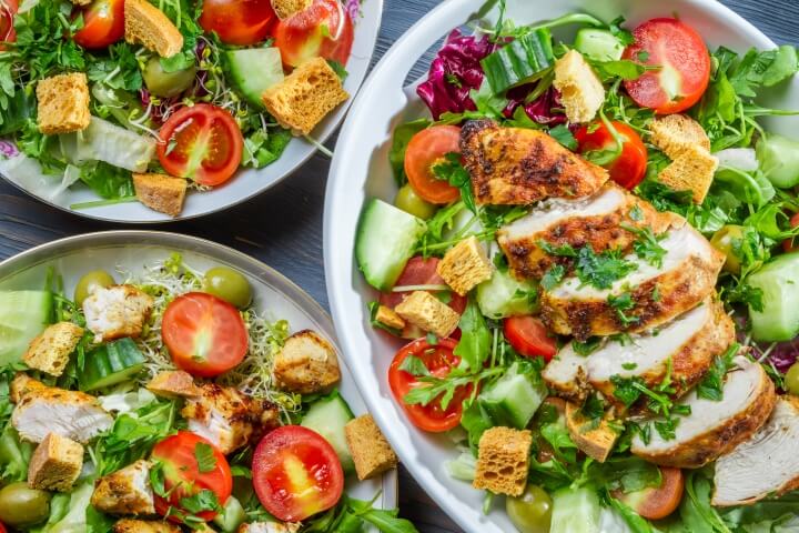 chicken breast salads